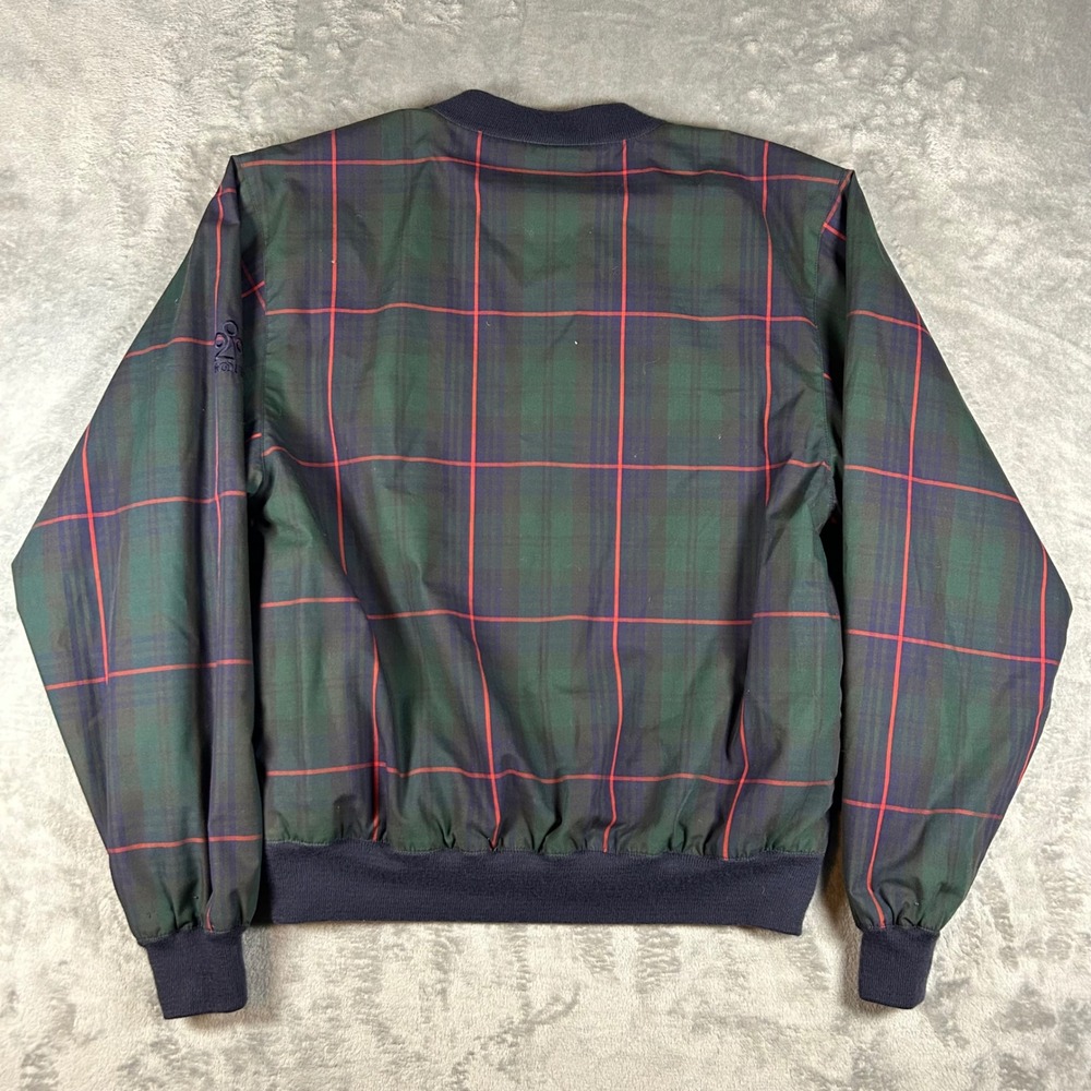 Vintage ProQuip Ryder Cup Valderrama Golf Windshirt Plaid Pullover Mens Small - Picture 2 of 4
